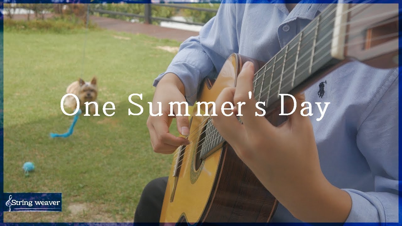One Summer's Day(Spirited Away - ost) | Classical guitar cover
