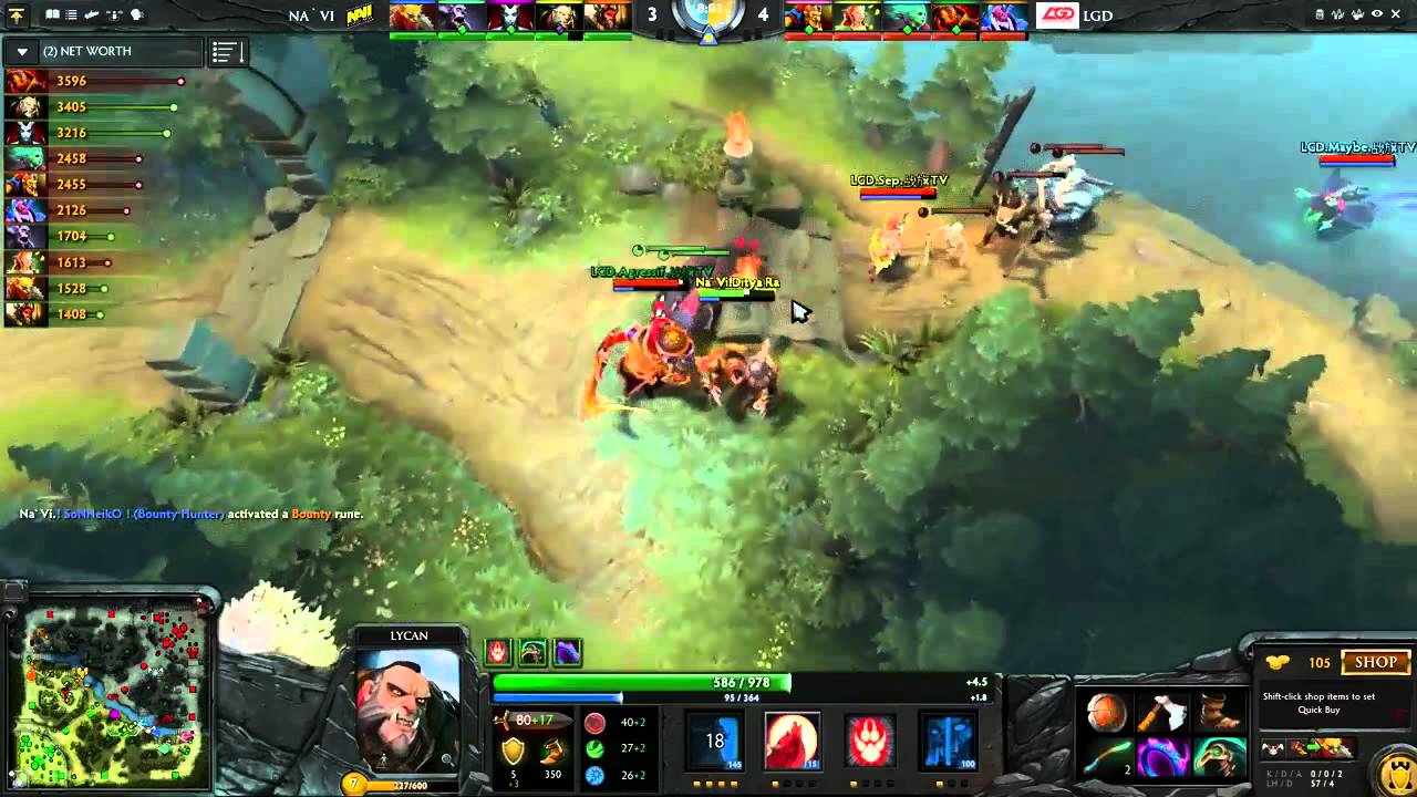 NaVi vs LGD Starladder   SL i League Invitational Grand Finals