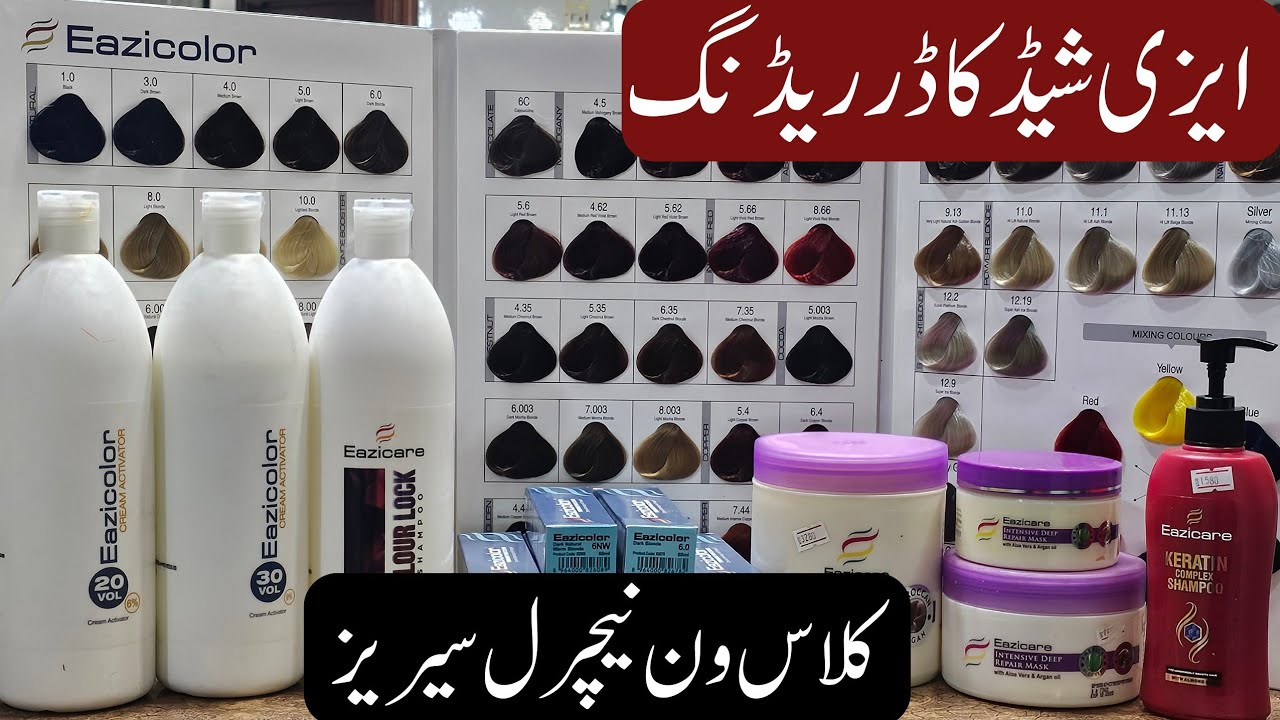 Easy Color Shade Code Reading /  Professional Guide for Students Step by Step/ Aisha Nazir Academy..