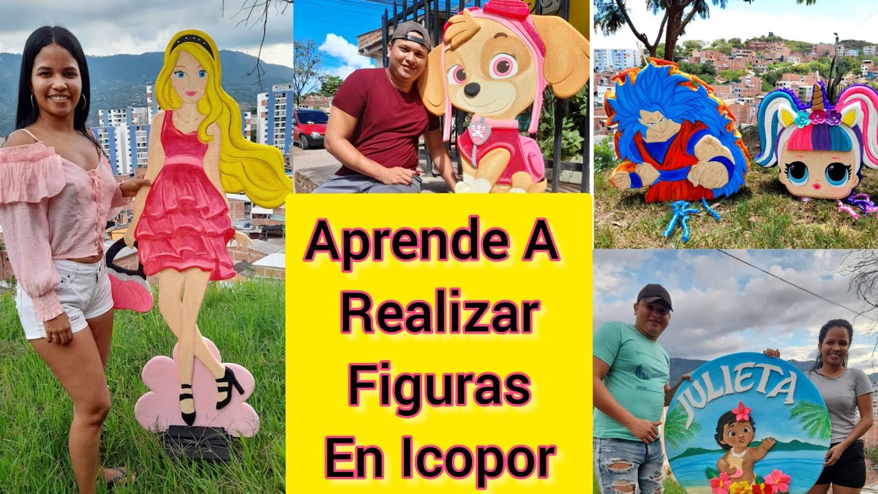 ¿Como Hacer Figuras En Icopor, Tecnopor, Isopor, Plumavi,Estereofón,Porespán,Telgopor, Anime ?