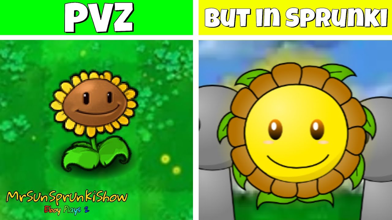 Plants vs. Zombies but with Sprunki [Sprunki: Splanti]