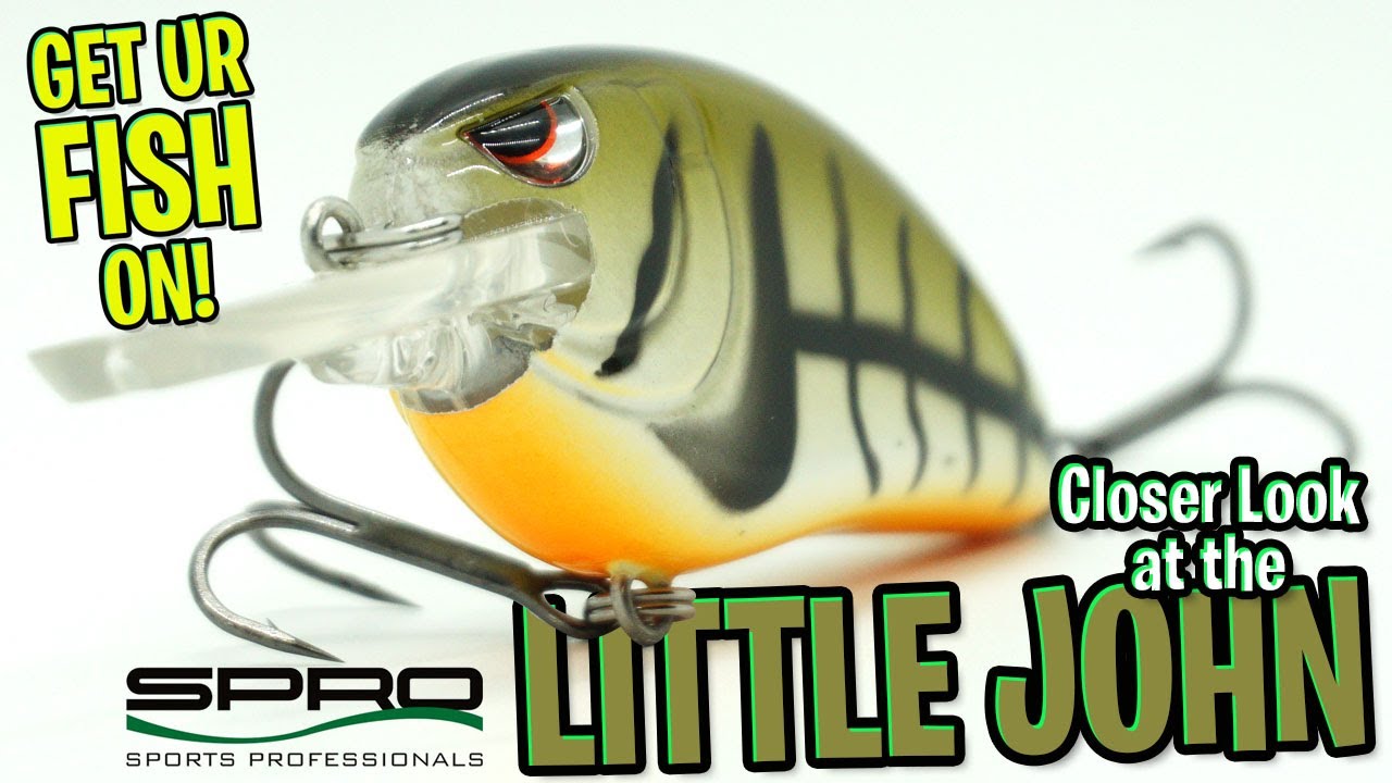 Loudest Sounding Crankbait? Spro Little John Type R Bass Fishing Lure