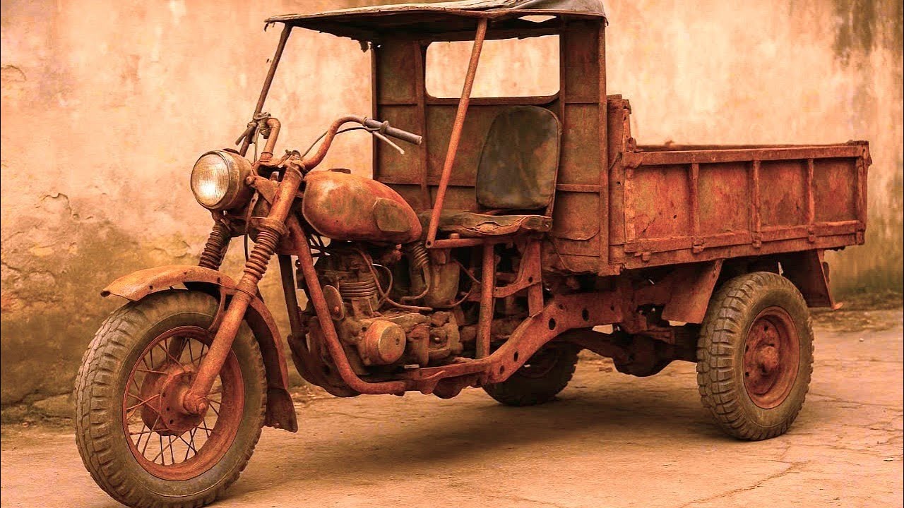 The boy restored two tricycles in 120 hours // the whole world must admire the genius boy