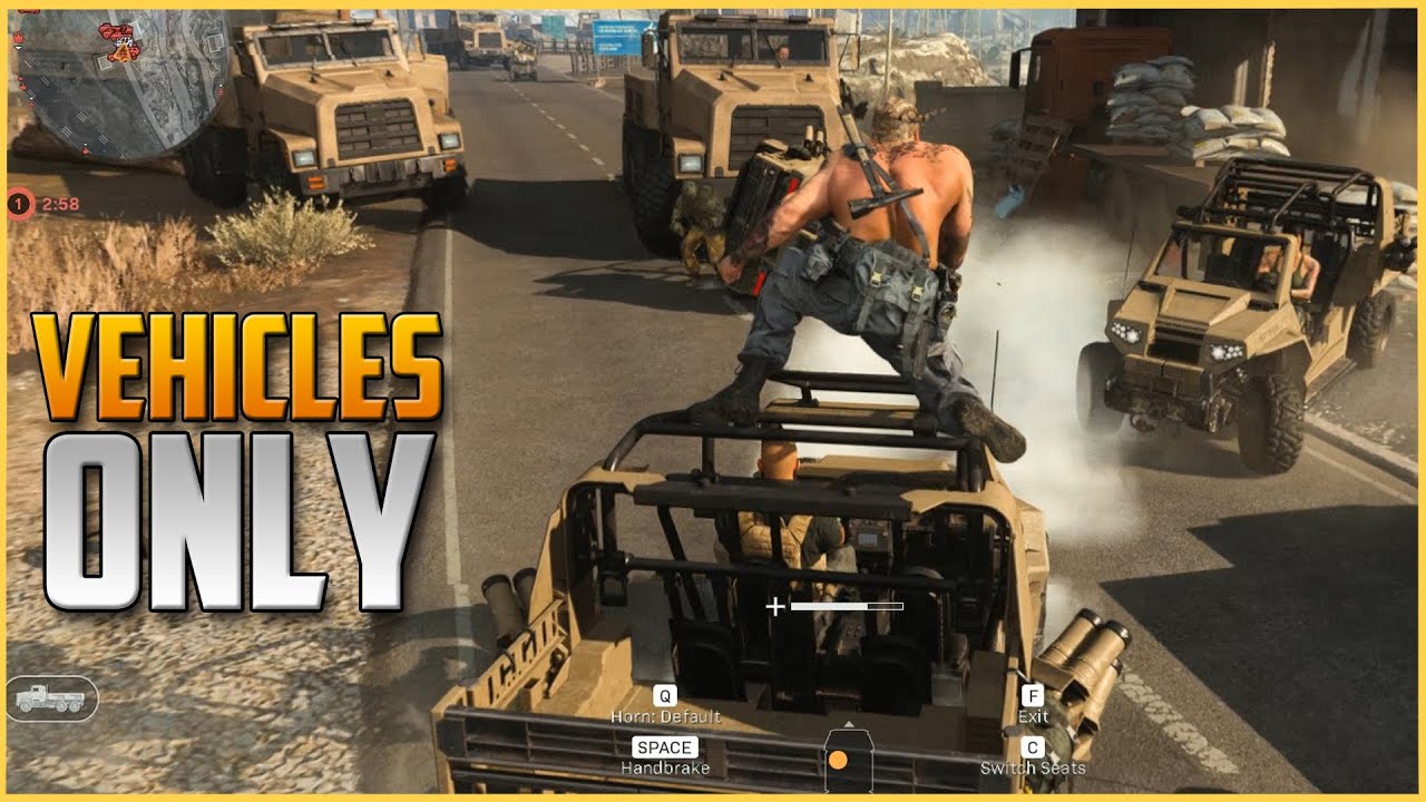 Warzone Customs: Vehicles Only!