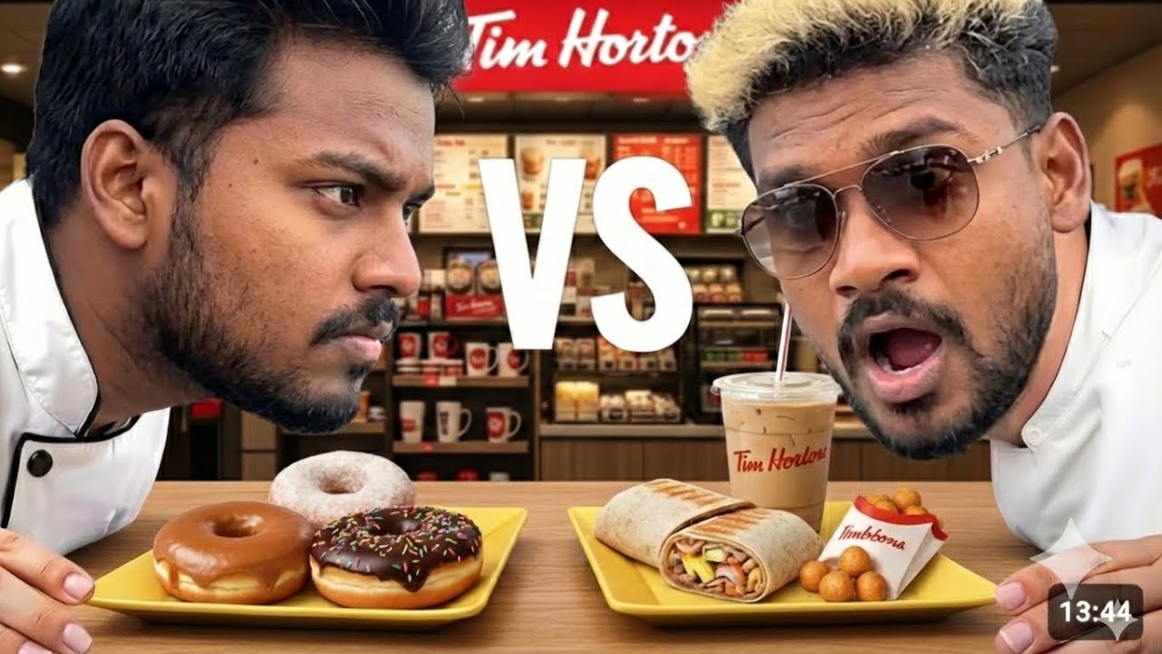 Full Menu Tim Hortons കഴിച്ചാൽ | ഓരോ Food $10 CAD 😳🇨🇦