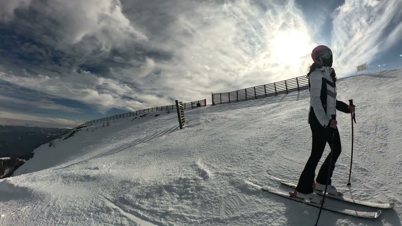 2025 - Ski in Lungau - coborare de pe Grosseck - Speiereck