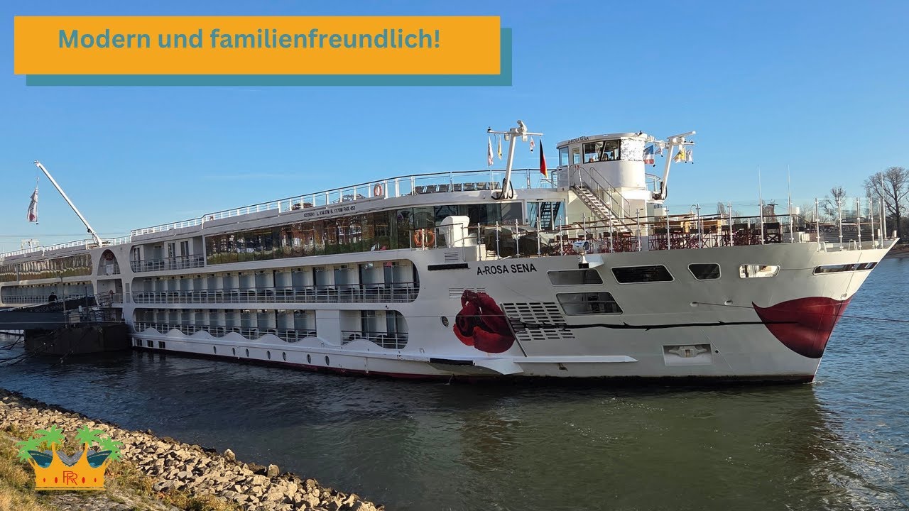 Kommt an Bord: Flusskreuzfahrtschiff A-ROSA SENA