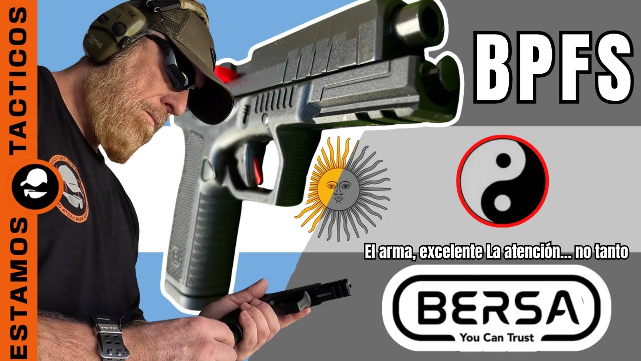 BERSA BP Full Size 9mm - Arma Argentina - Vale la pena?