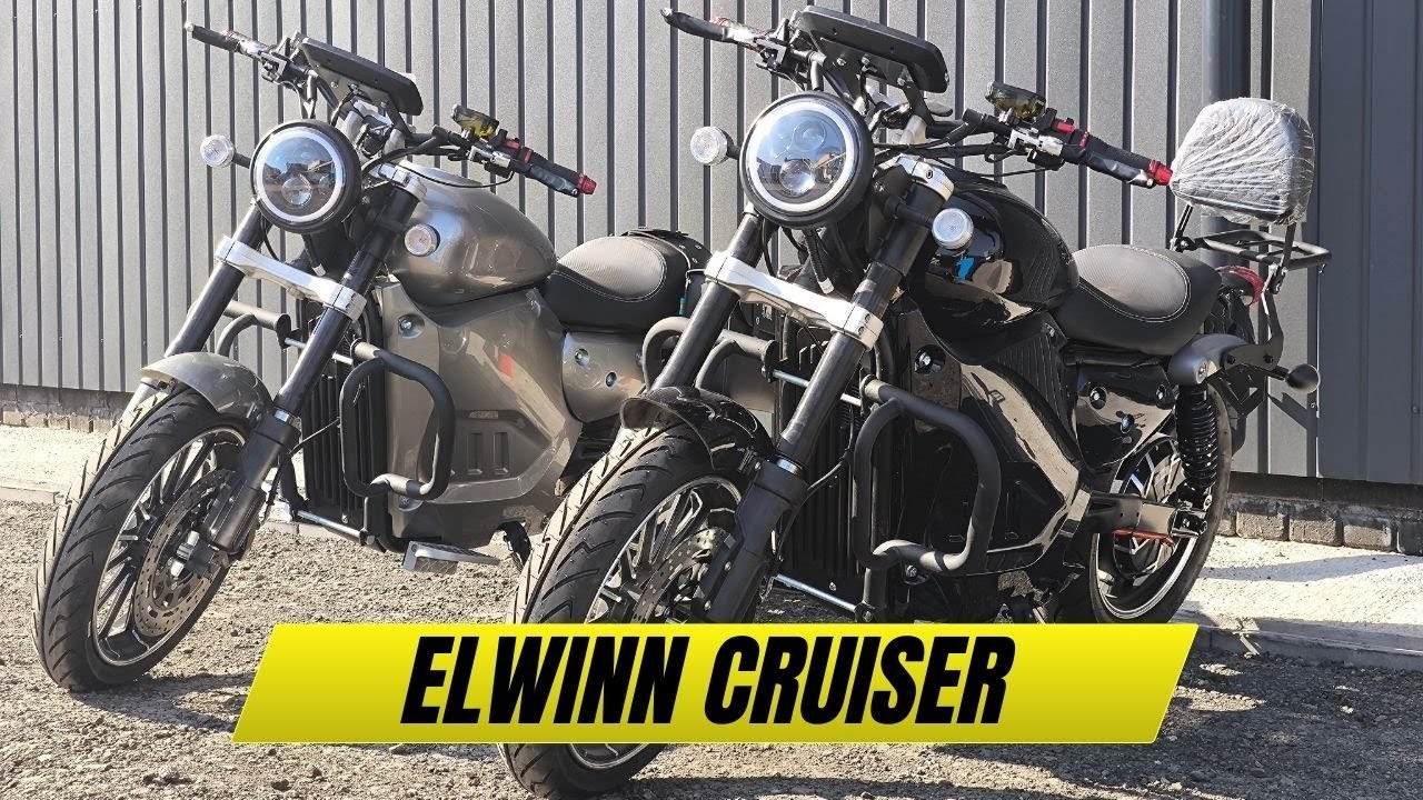🏍️ Стильний та швидкісний електромотоцикл Elwinn Cruiser 🔋⚡