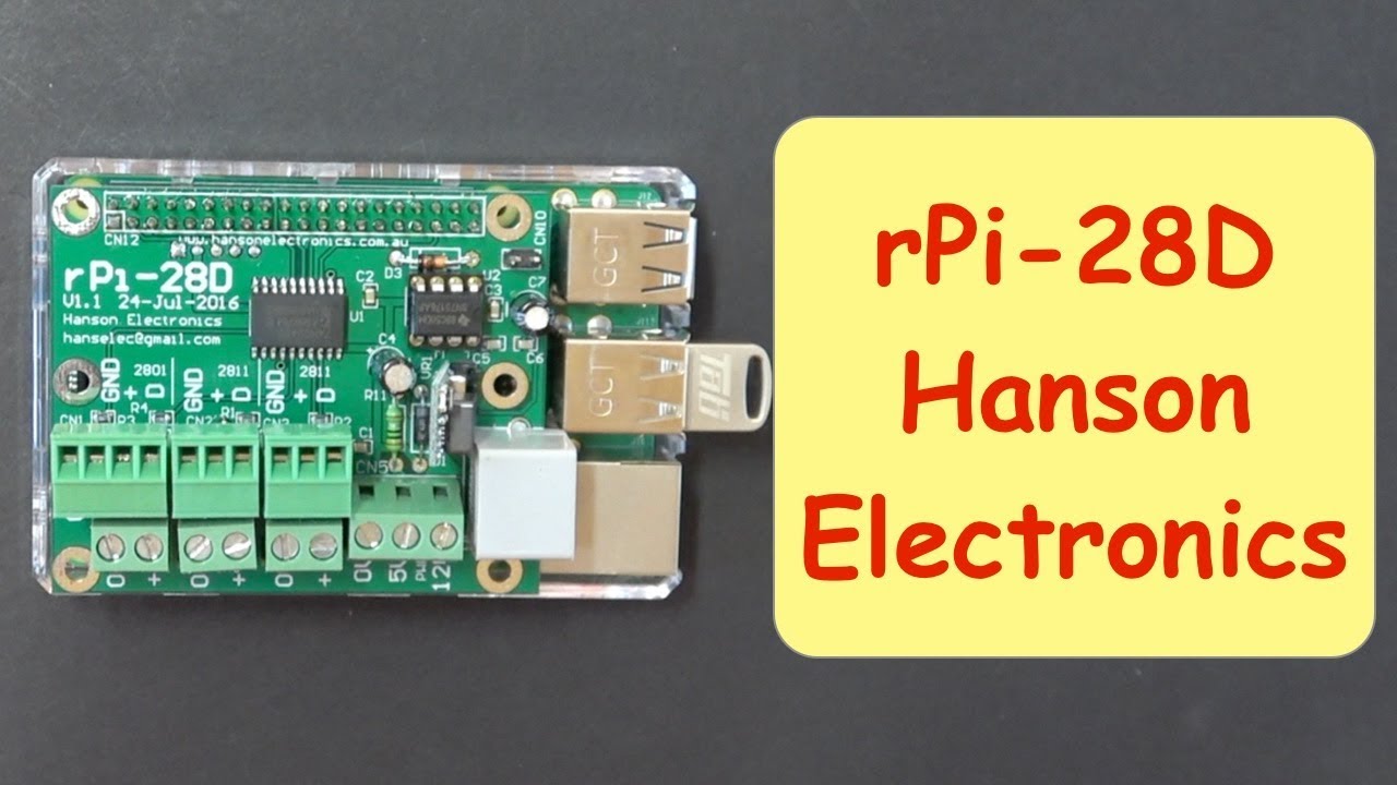 🥧Raspberry Pi RGB Pixel Controller from Hanson Electronics (2018) 🥧