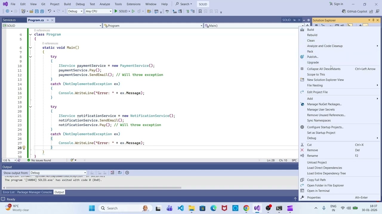Interface Segregation Principle Explained with Real Example | SOLID in C#
