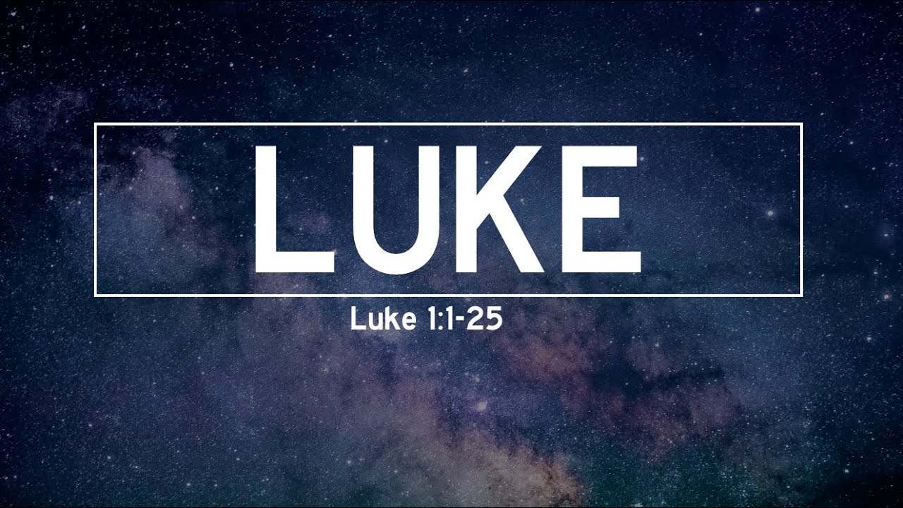 The Gospel of Christopher Nolan - Luke 1:1-25