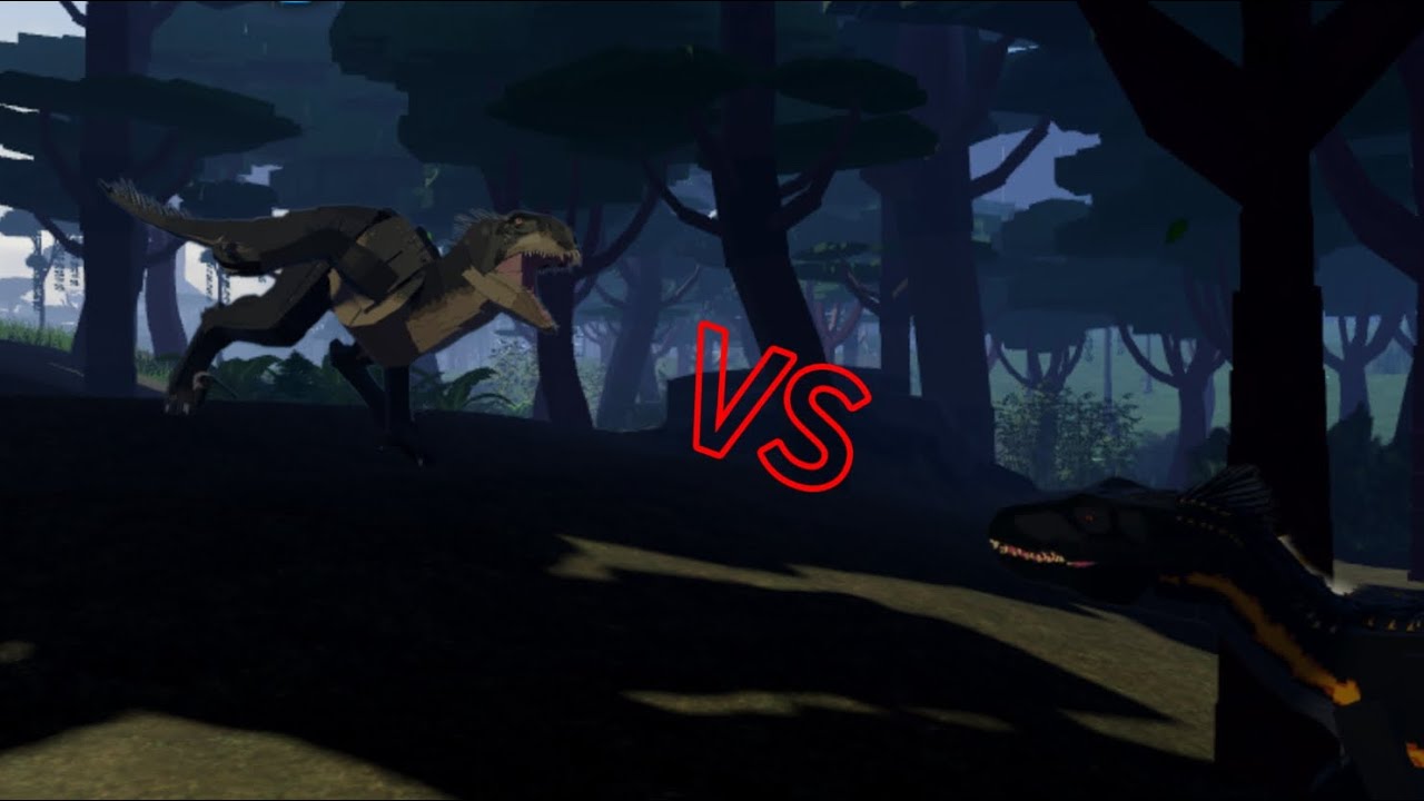 Scorpius Rex Vs Indoraptor (Jurassic Blocky)