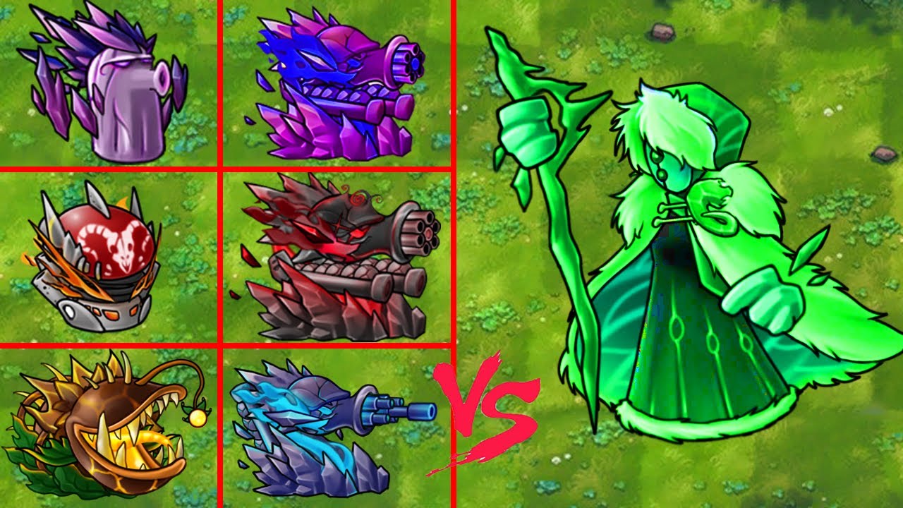 PVZ Fusion - All Fusion Plants VS Extreme Ice Queen Zombie, who will win?