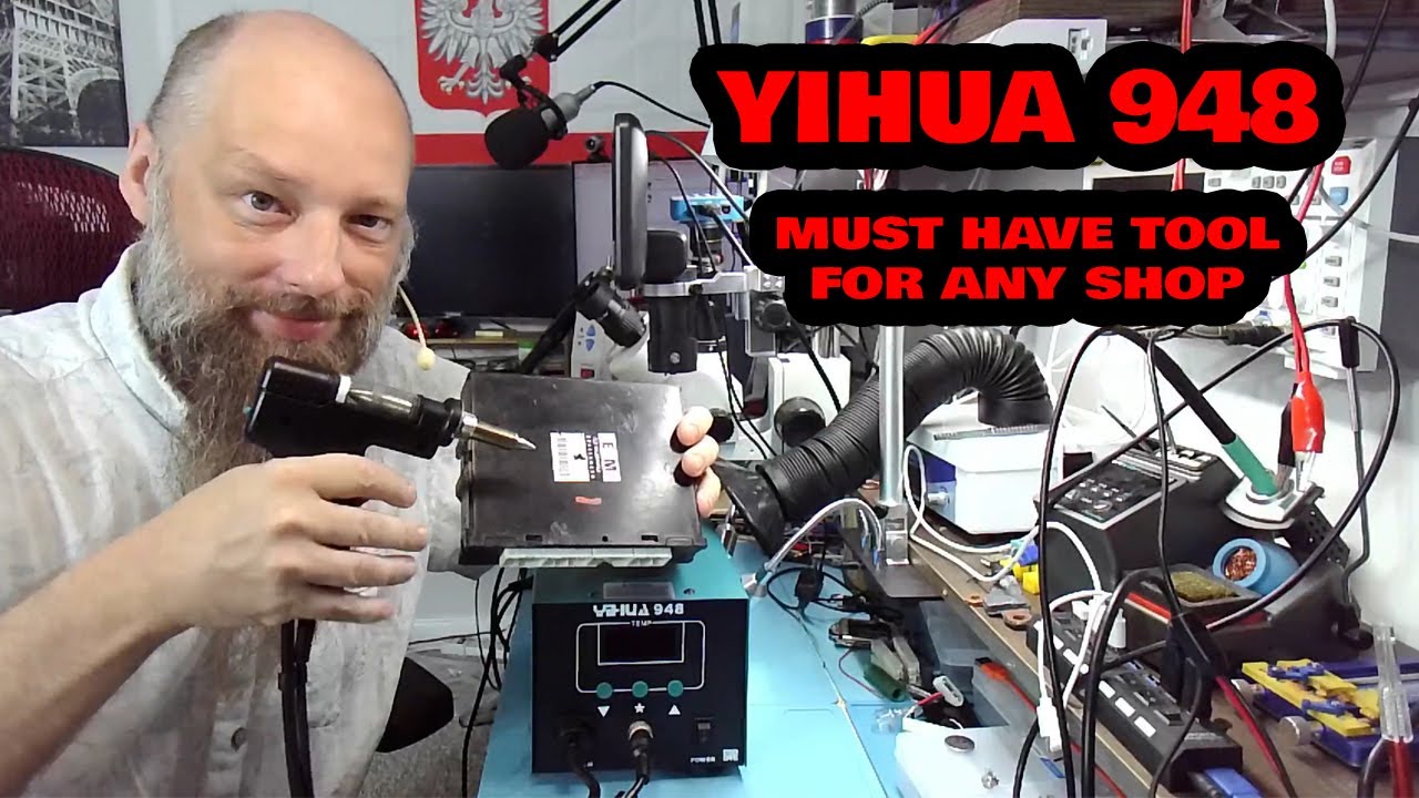 Yihua 948 Desoldering Gun for ECM Repair
