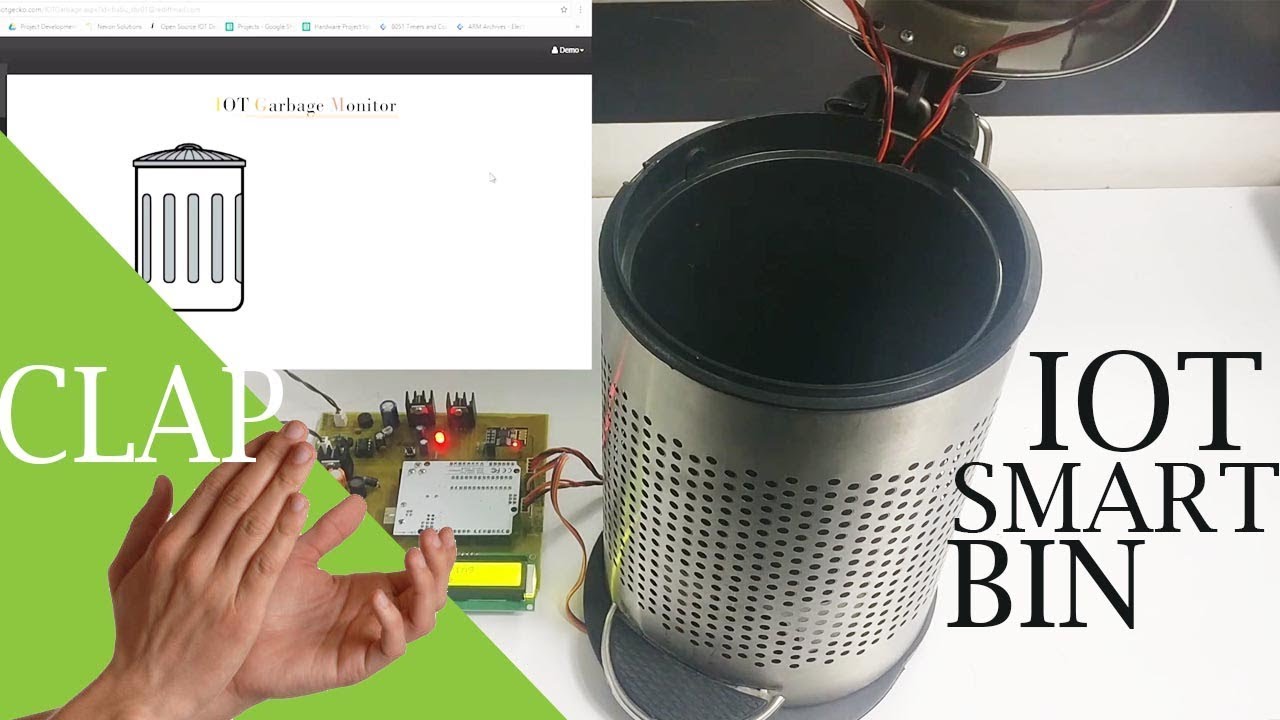 Smart Dustbin With IOT Notifications