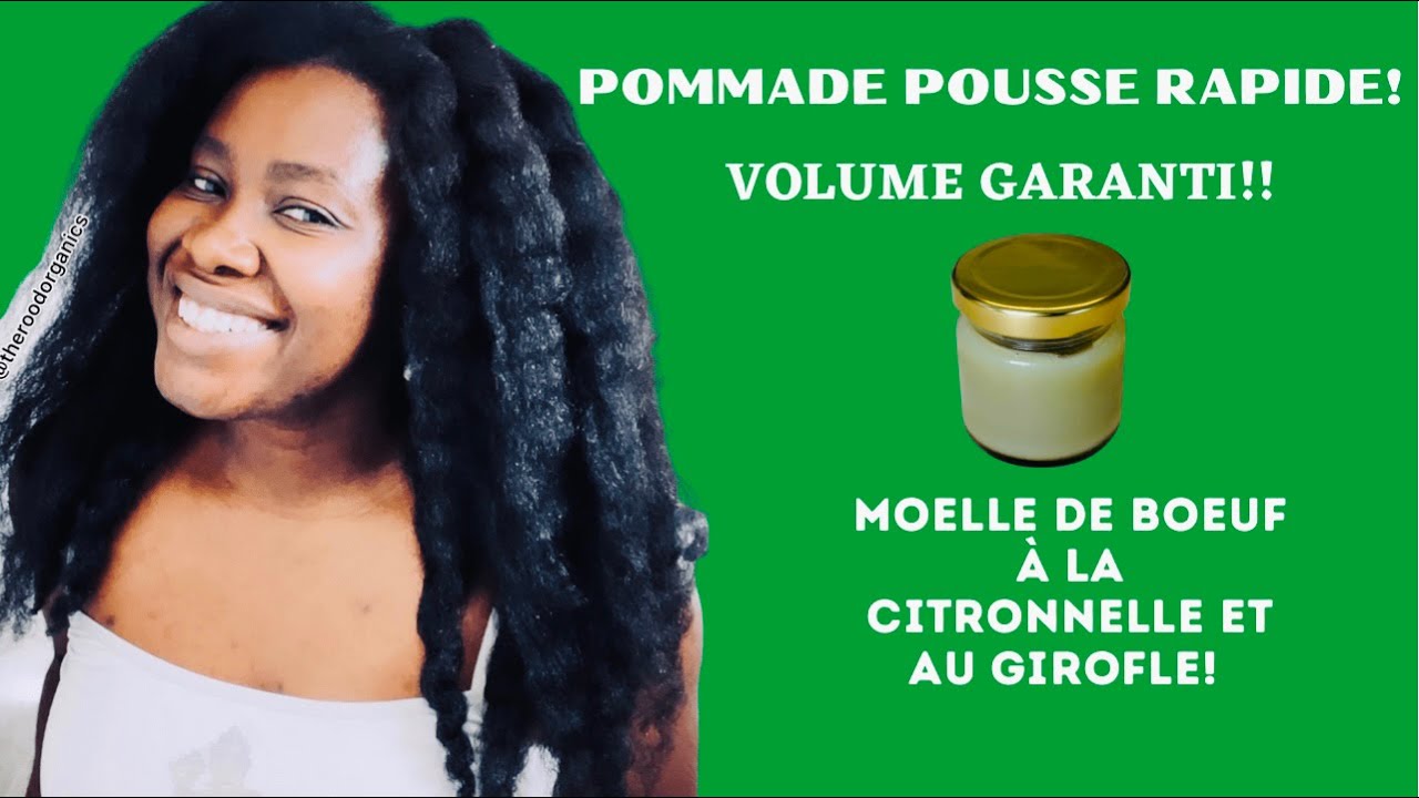 🌿#132. LA MOELLE DE BOEUF POUR UNE POUSSE RAPIDE ET UN VOLUME GARANTI! #roodorganics #cheveuxlongs
