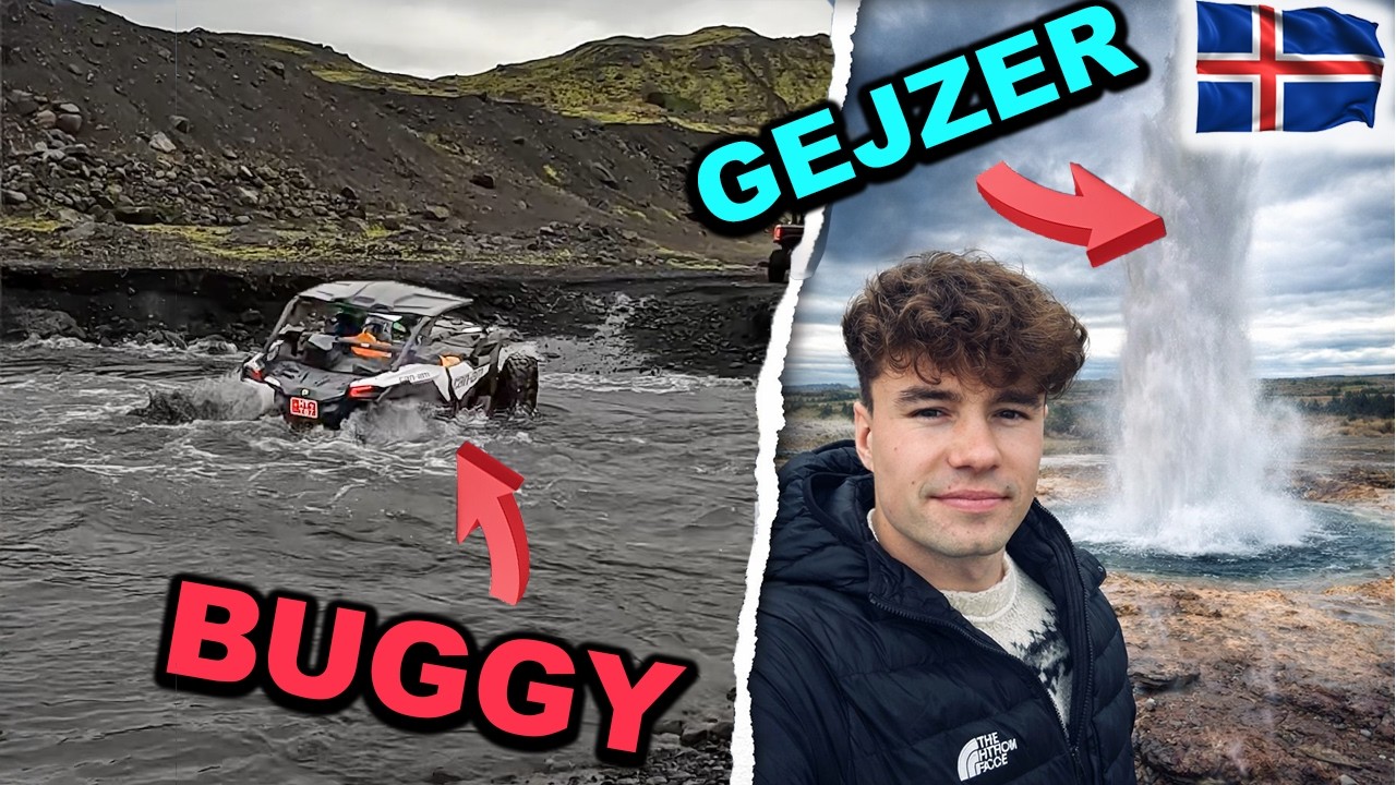 Wycieczka Buggy po dolinie i gejzery na Islandii !