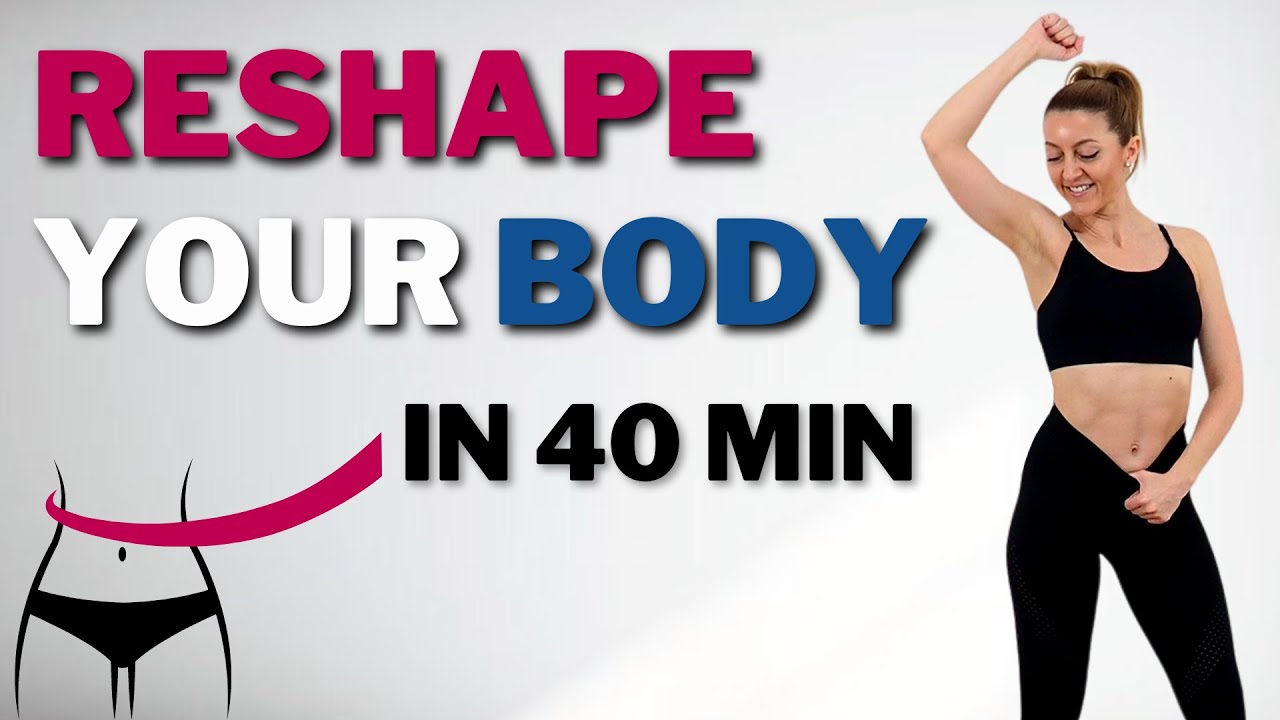 🔥40 MIN Full Body Workout🔥Fat Burning HIIT🔥All Standing🔥No Repeat🔥