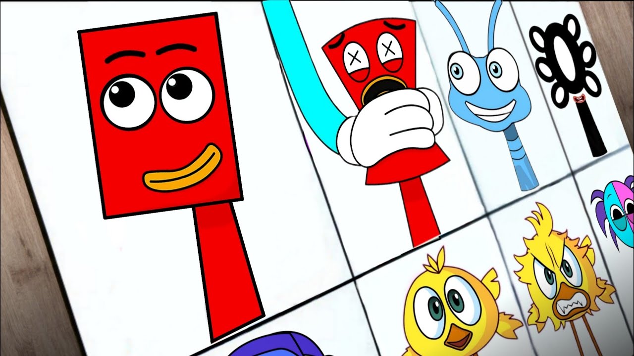 Drawing New Sprunki OC- Rectangle (from Save The Shapes) | My Sprunki OC 