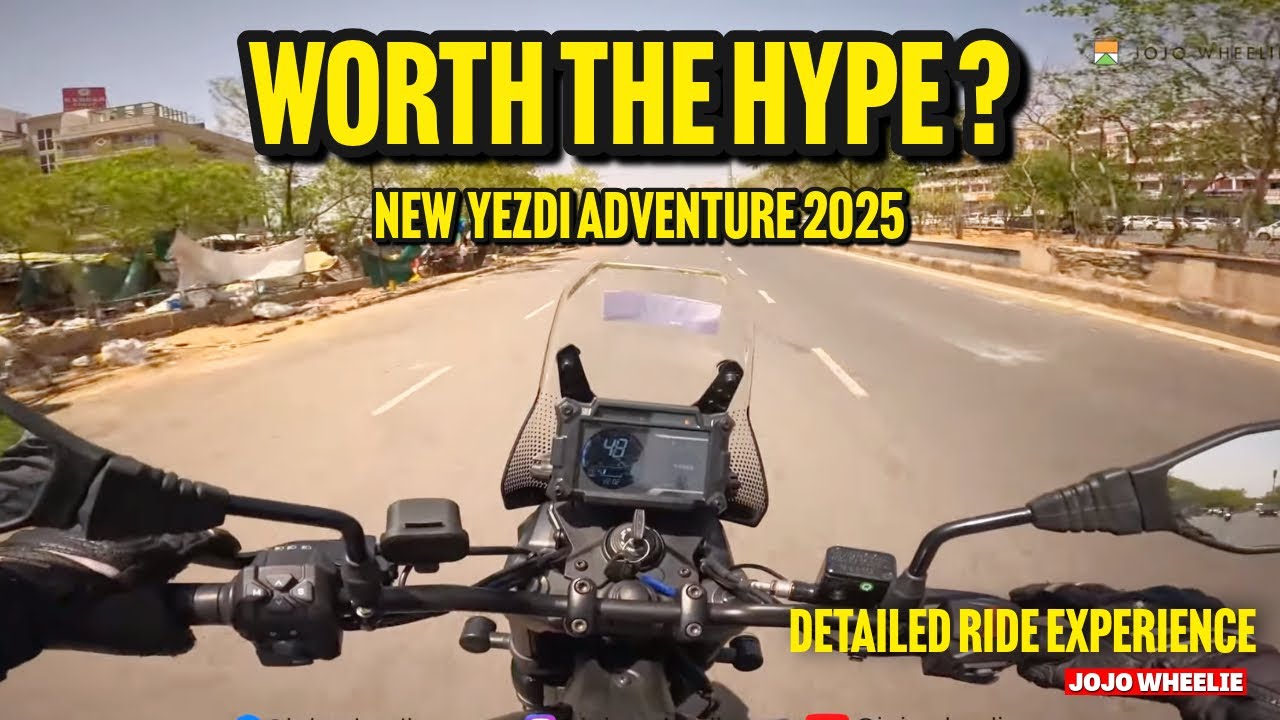 2025 Yezdi Adventure facelift | Detailed ride Review | test in all condition,offroad,onroad,comfort