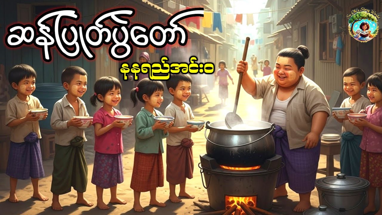 ထမင်းပန်းကန် မလို၍ ဆန်ပြုတ်ပန်းကန်သာ လိုသော ဖိုးတရုတ်တို့ မိသားစု