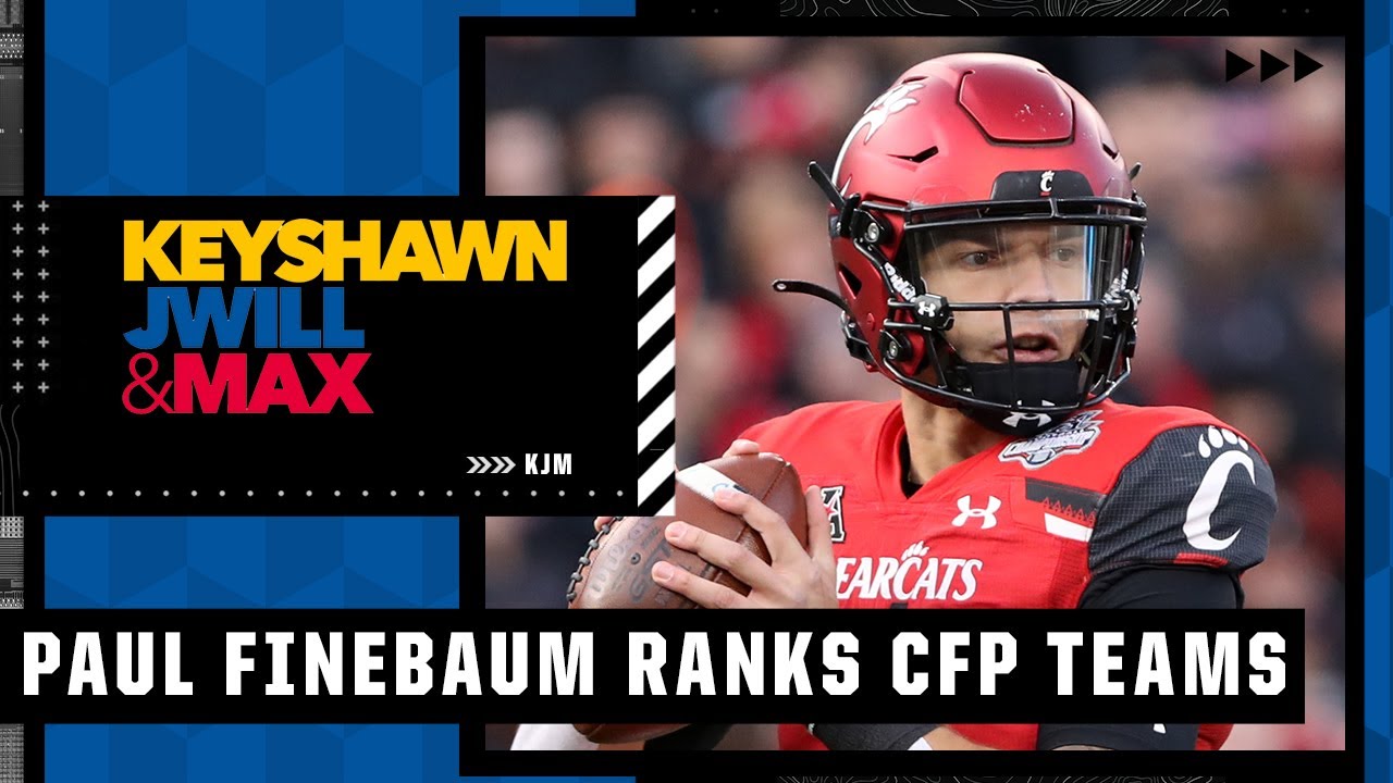 Paul Finebaum ranks the 2021 College Football Playoff teams | KJM