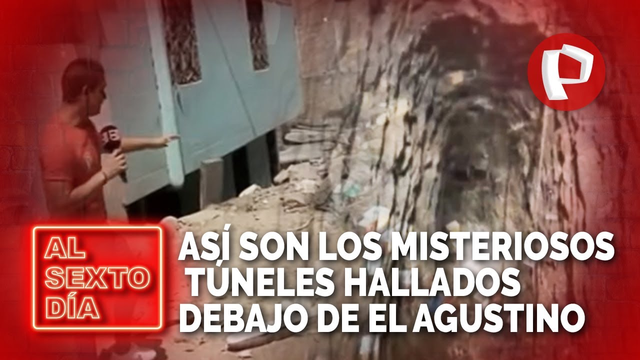 Así son los misteriosos túneles hallados debajo de El Agustino