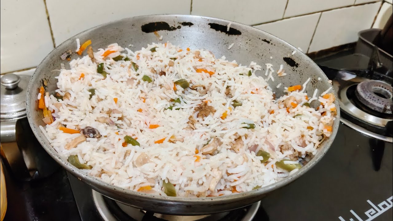 Friday night chicken fried rice baniechilam.