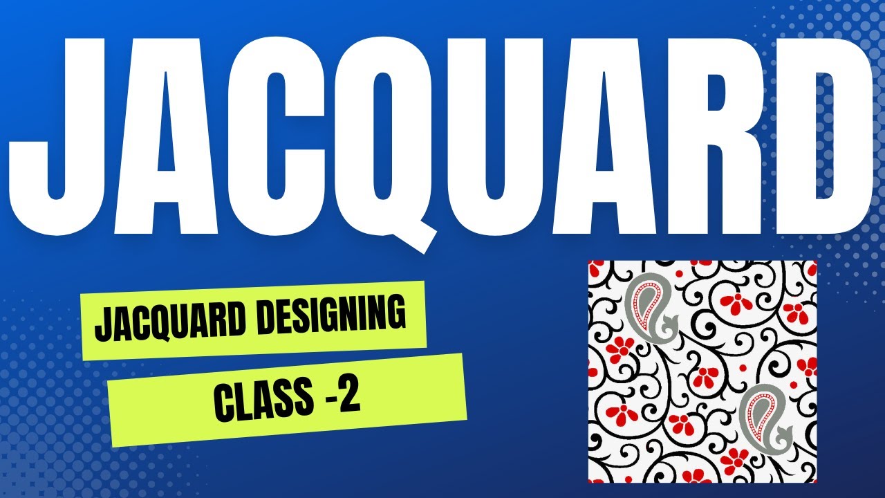 Textile Designing  | Jacquard Designing  | Wonder Weaves | Designing tutorial - 2