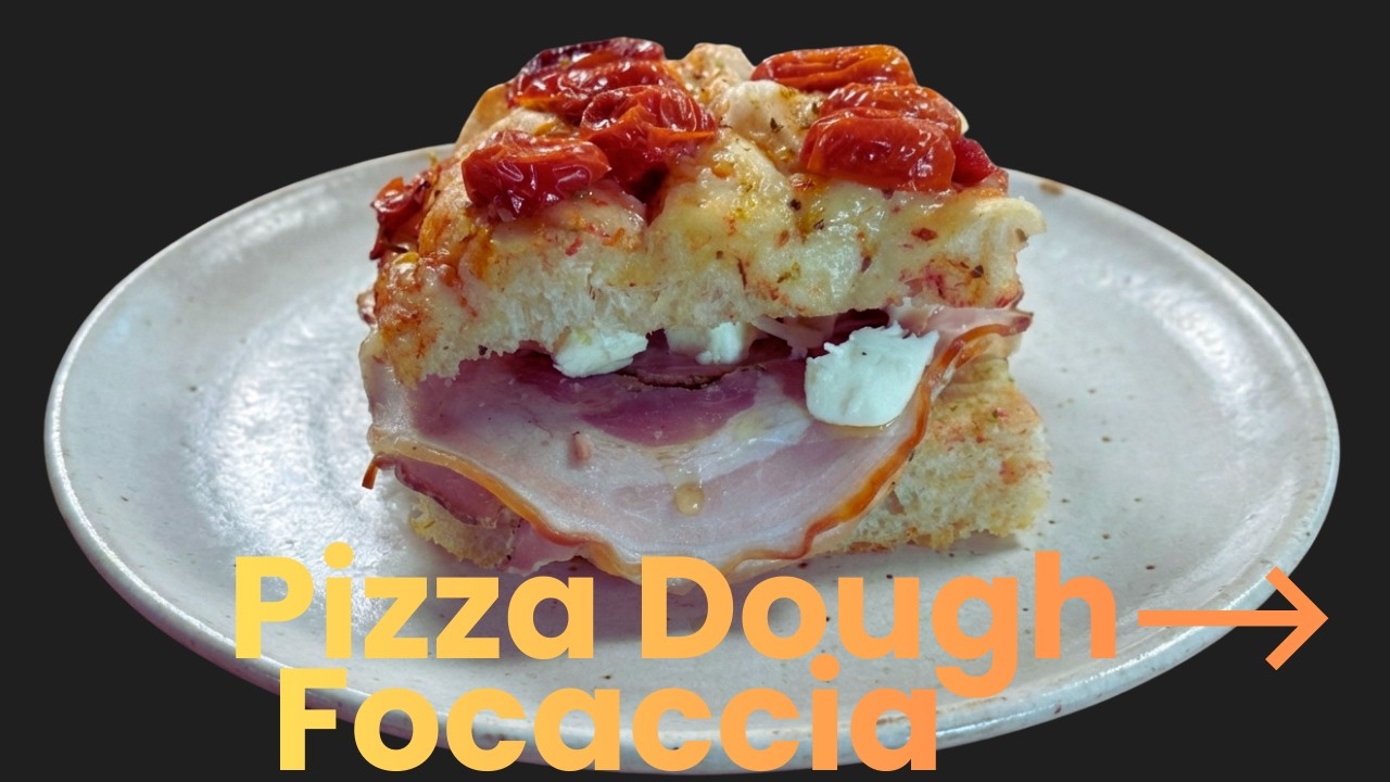 Cherry Tomato Porchetta Focaccia Sandwich | Lei's Kitchen
