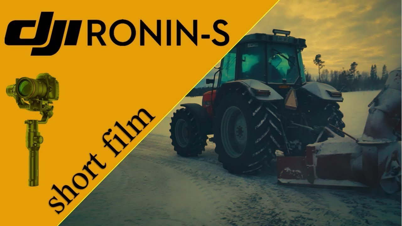 Dji Ronin S - HELPS TO MAKE IT COUNT