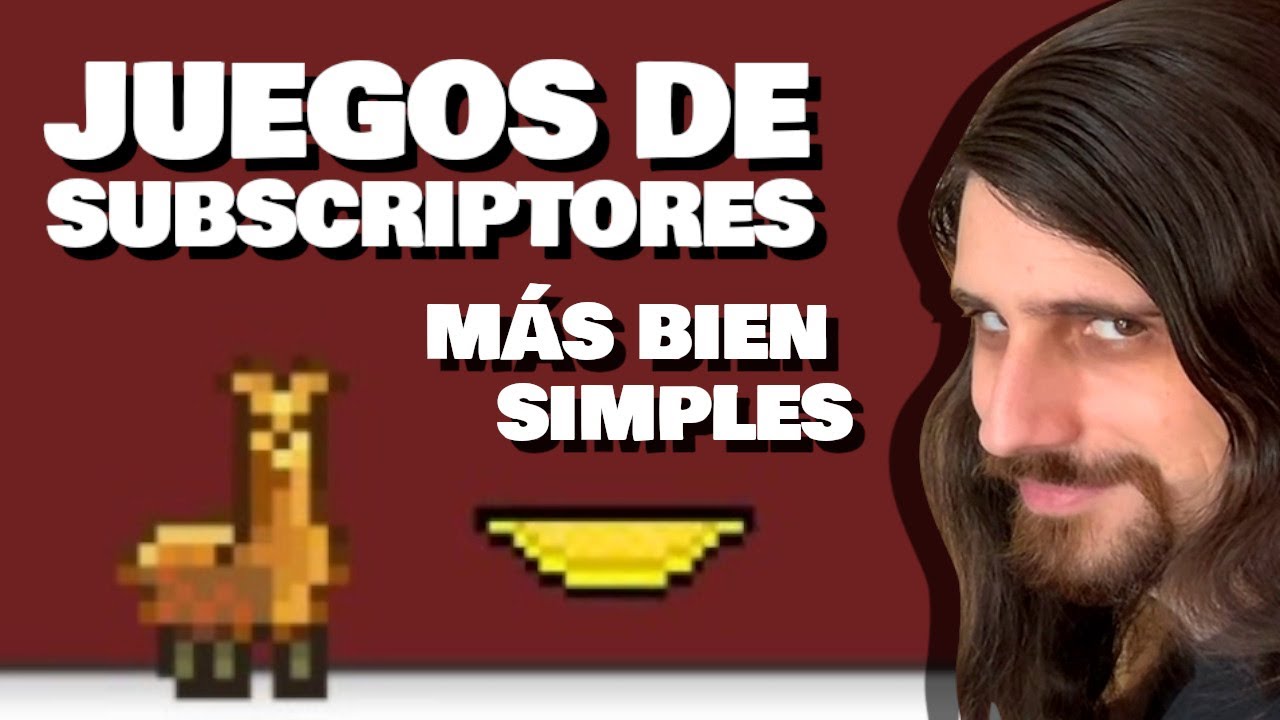 Juegos de subscriptores que no dan para video