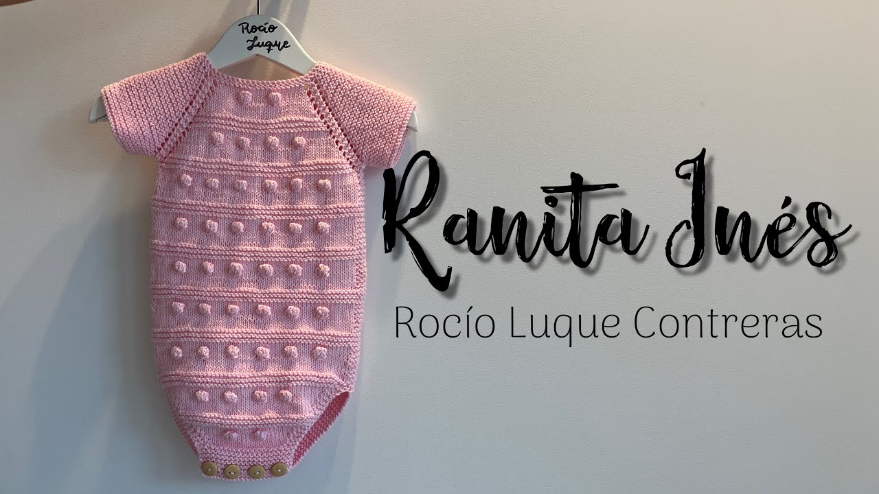 Tutorial RANITA INÉS A DOS AGUJAS ¡¡¡FÁCIL, PARA TODOS LOS NIVELES!!!