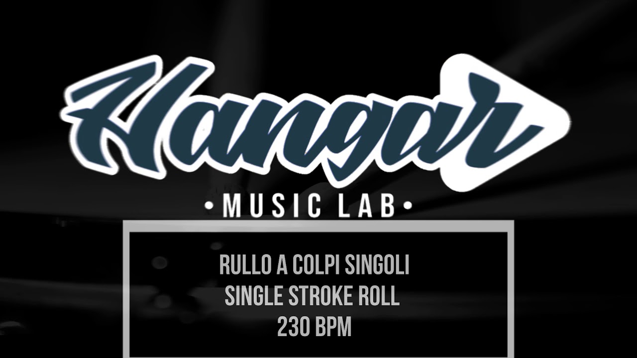 Let's Train Together - Rullo a Colpi Singoli/ Single Stroke 230 BPM