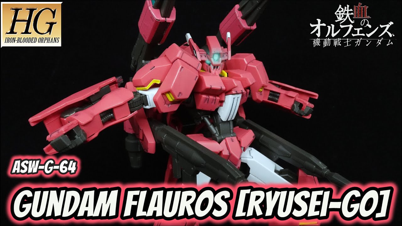 HG Gundam Flauros [Ryusei-Go] Redux Review | Gundam Iron-Blooded Orphans