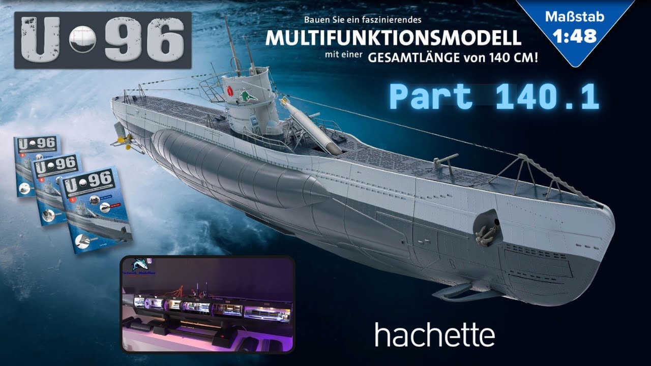 [FINALE] Hachette U-Boot U 96 (Metall) Part 140.1 - Rumpfplatinen, Fernbedienung und erste Tests!