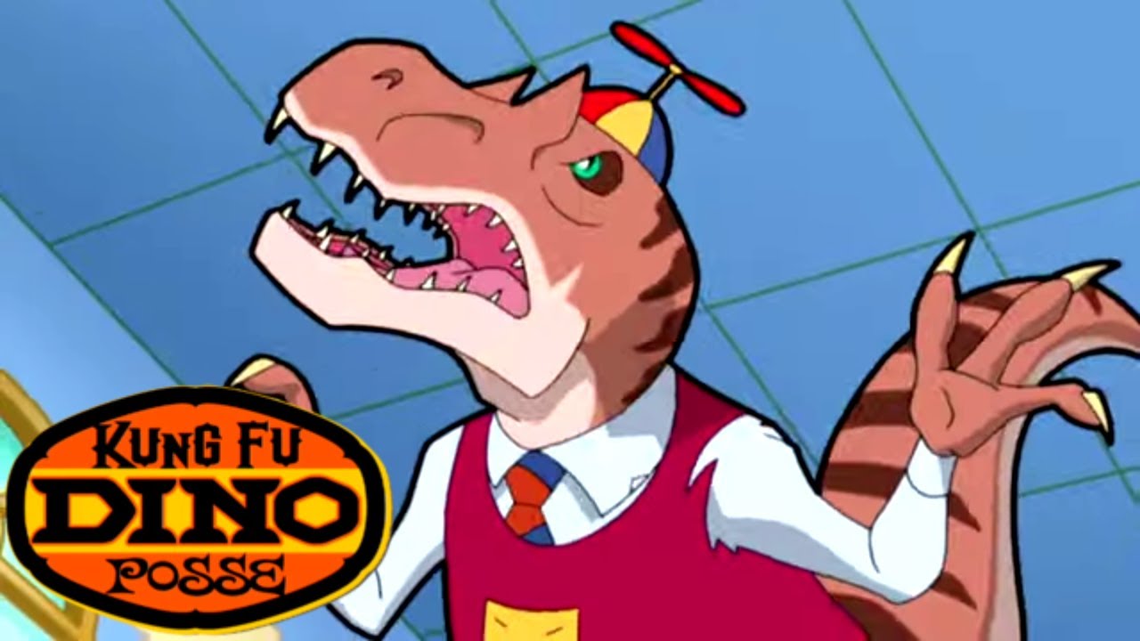 Kung Fu Dino Posse - Digging for Dinos | Full Episode | Kids Videos