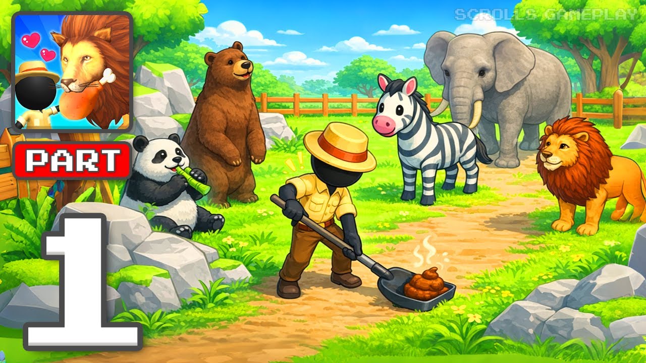 My Dream Zoo - Gameplay Walkthrough Part 1 - Build A Perfect Zoo (iOS, Android)