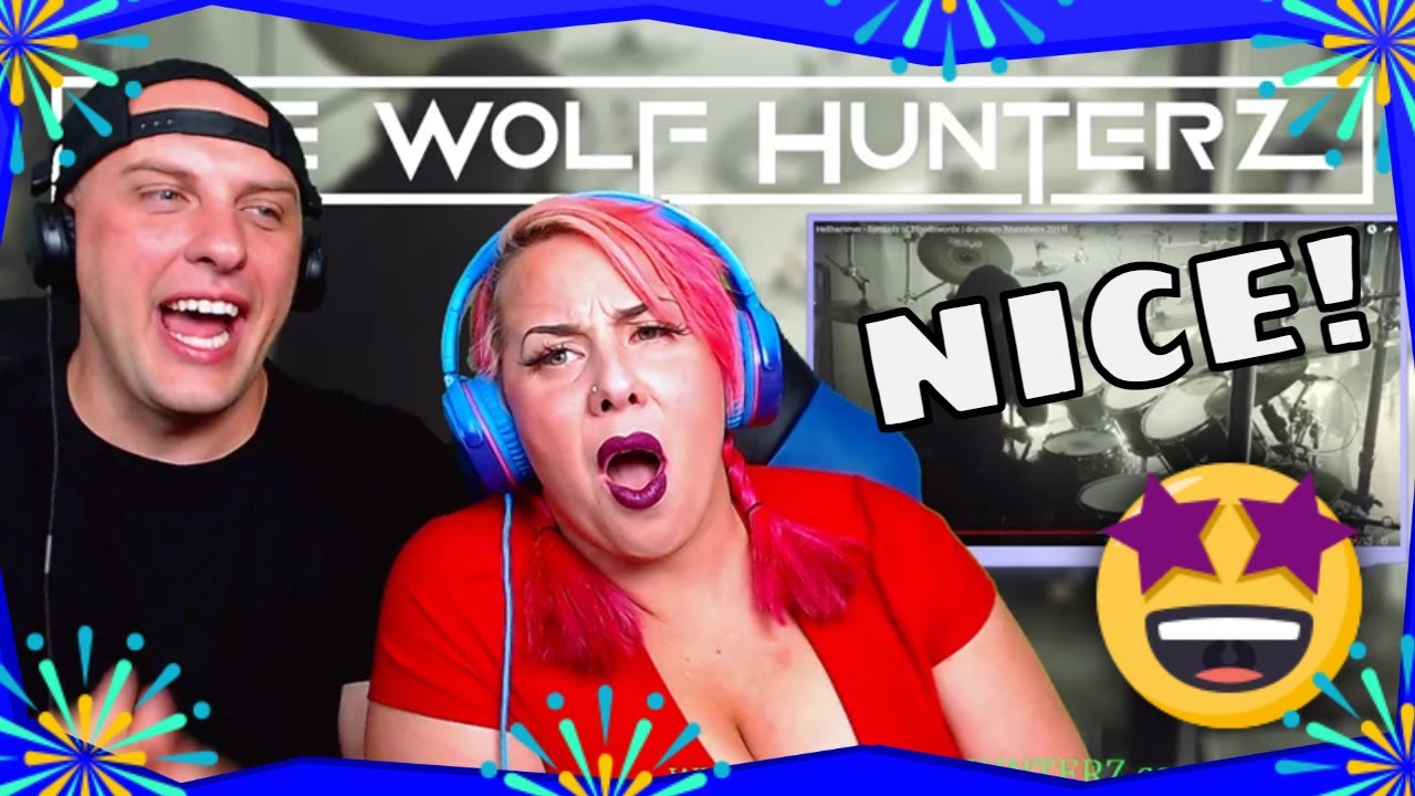 Hellhammer - Symbols of Bloodswords  drumcam [Mannheim 2019] THE WOLF HUNTERZ Reactions