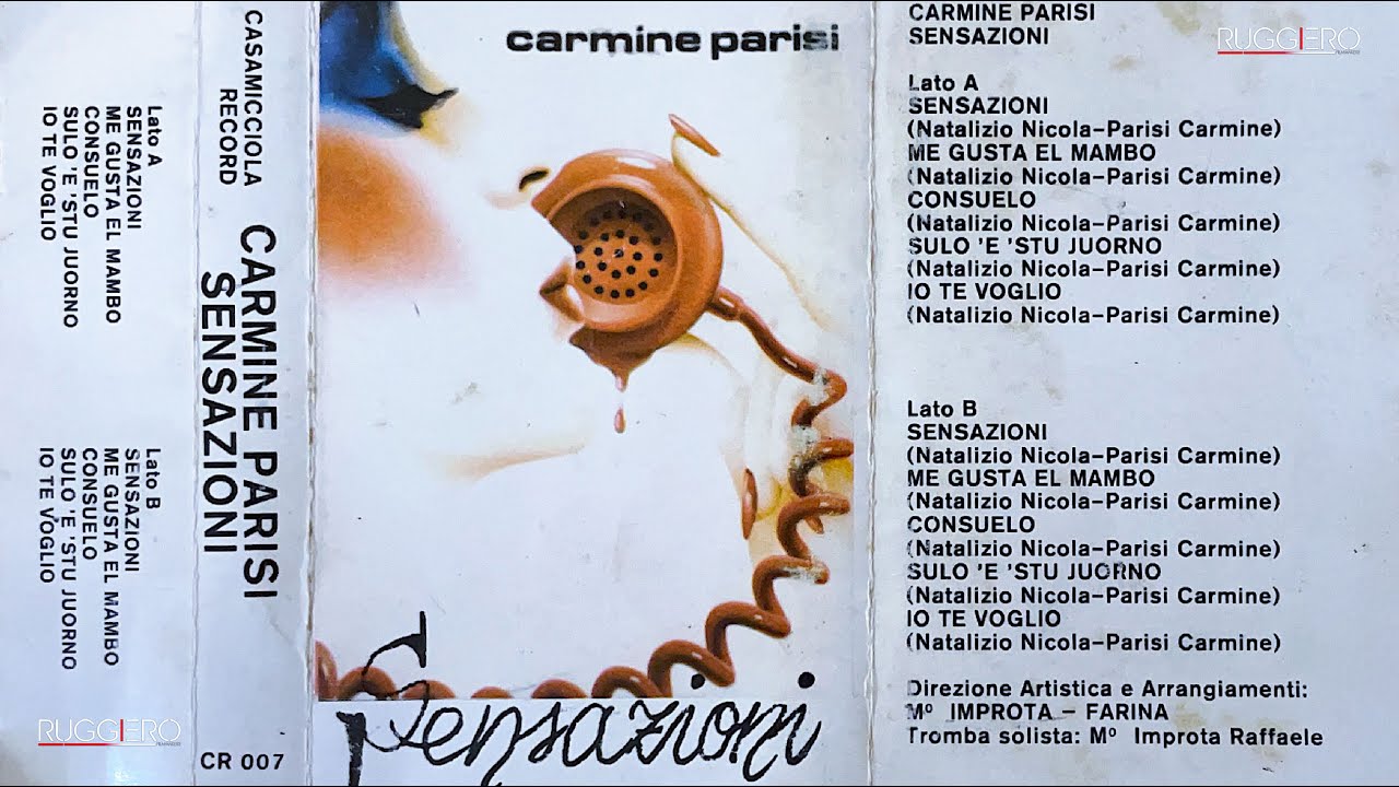 SENSAZIONI CARMINE PARISI - AUDIOCASSETTA - by Ruggiero Filmmakers