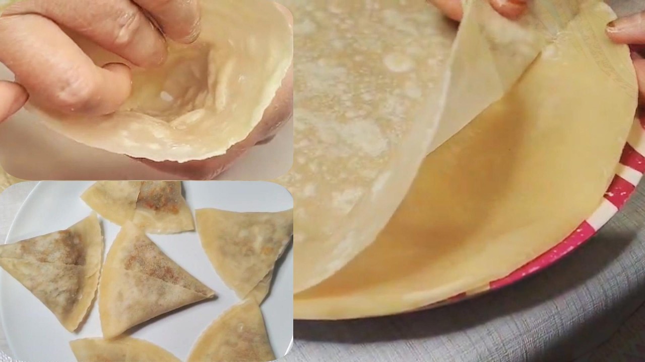 Homemade Samosa Patti |Easy Crispy Samosa Sheets | Ramadan Special