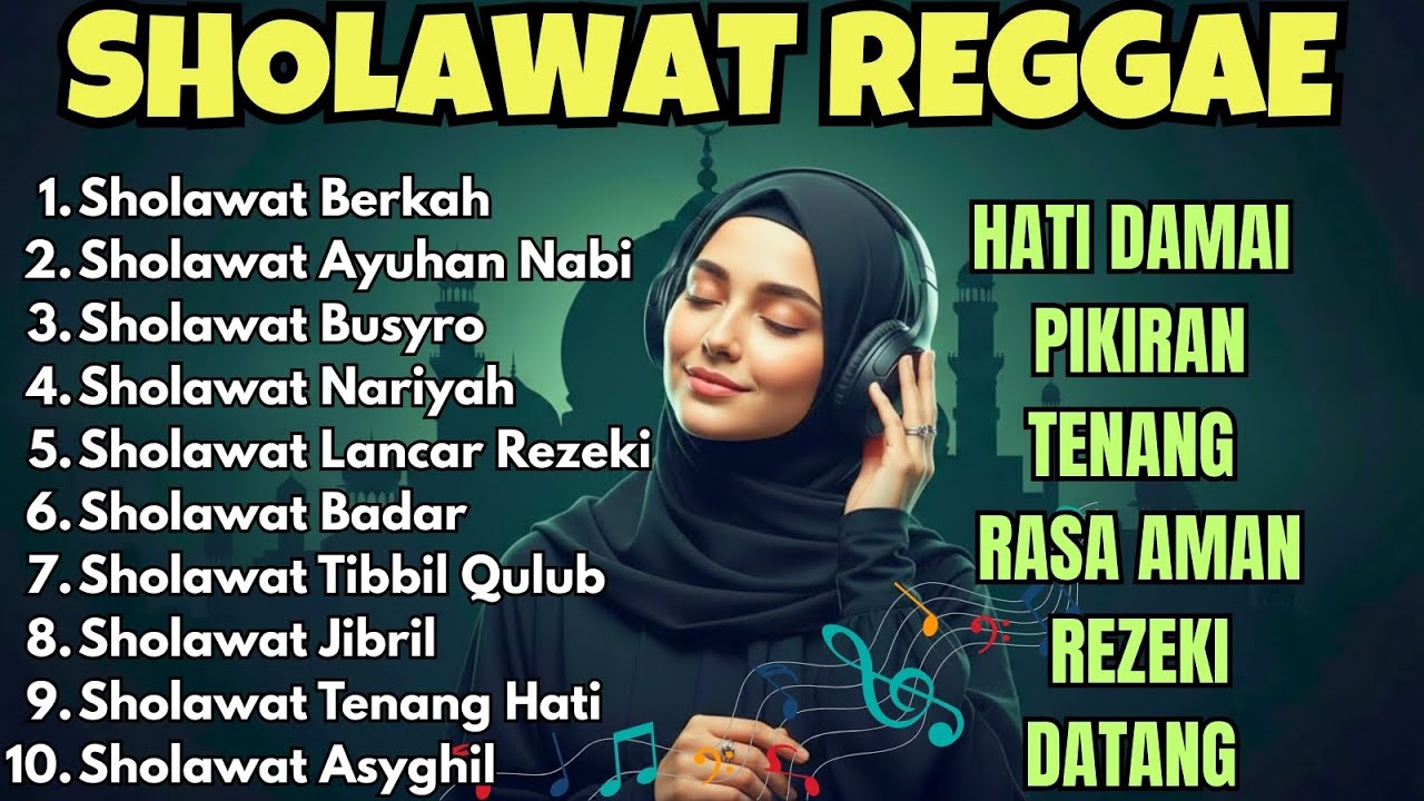 🎶 Sholawat Reggae Islami Merdu | Menenangkan Jiwa 🌙