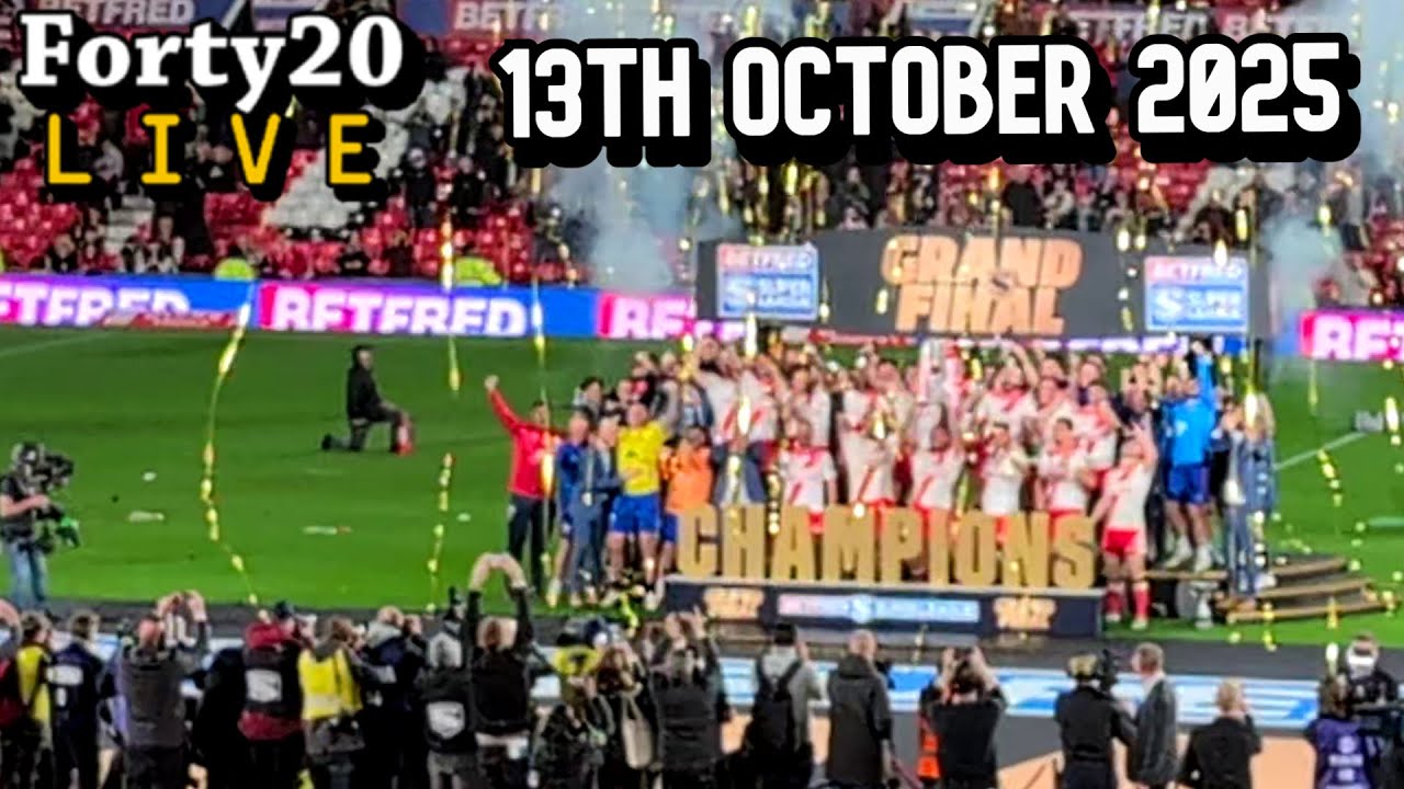 Forty20 LIVE: 13th October 2025