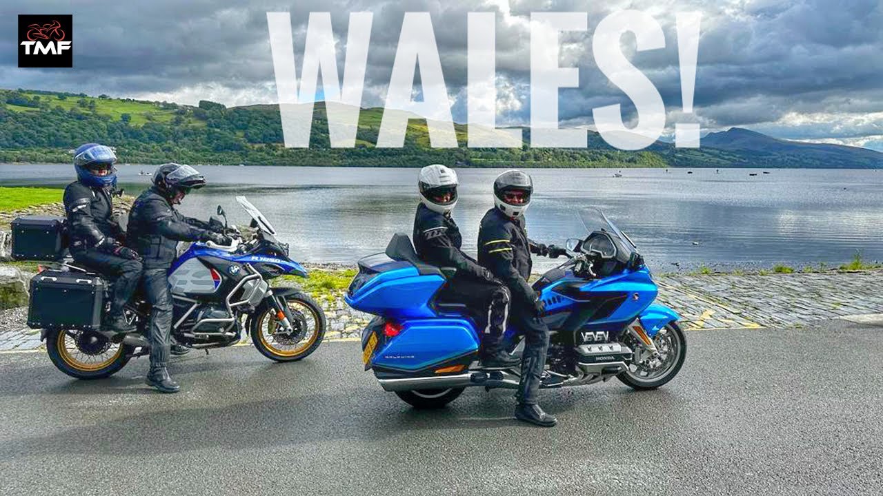 Epic Goldwing Adventure in Wales: Sunshine, Scenic Coastlines & TV History! Part 2 4K