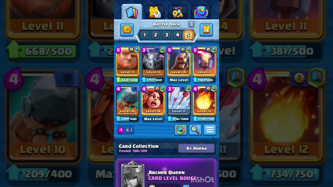 Best deck for arena 4
