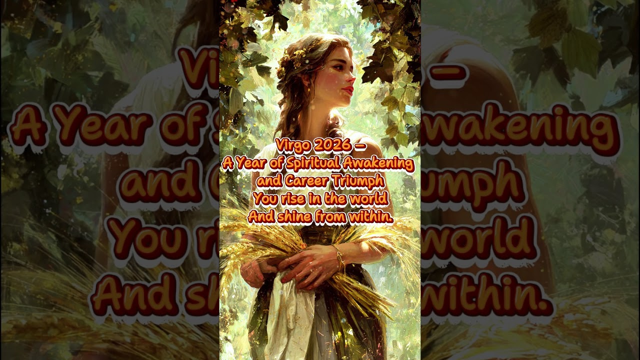Virgo 2026 – A Year of Spiritual Awakening and Career Triumph