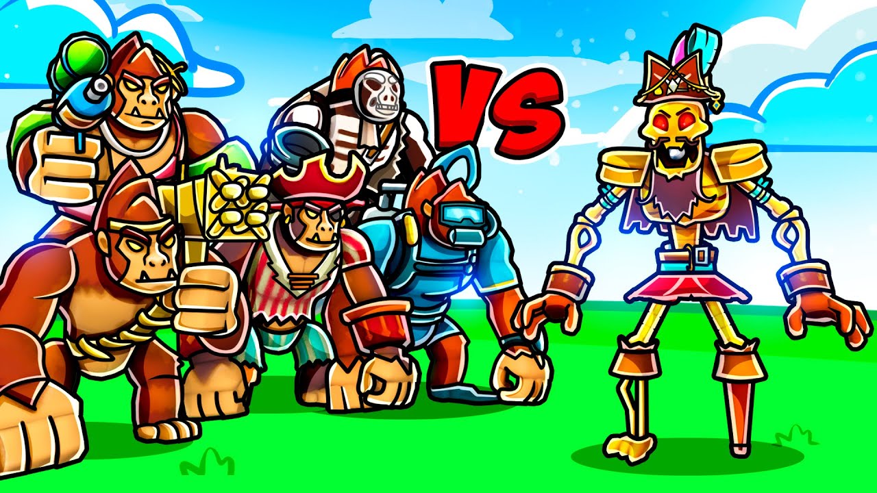 Testing out this Brand NEW KONG ARMY in Roblox