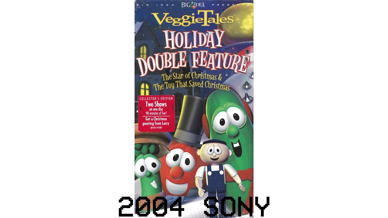 Opening/Closing to the Veggietales Holiday Double-Feature (Sony VHS, 2004)