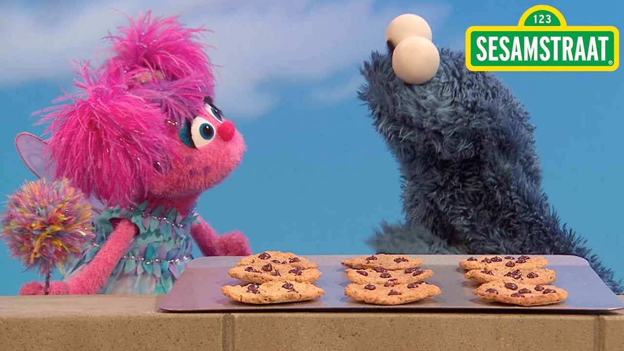 Rekenen met koekjes - Abby en Koekiemonster - Sesamstraat